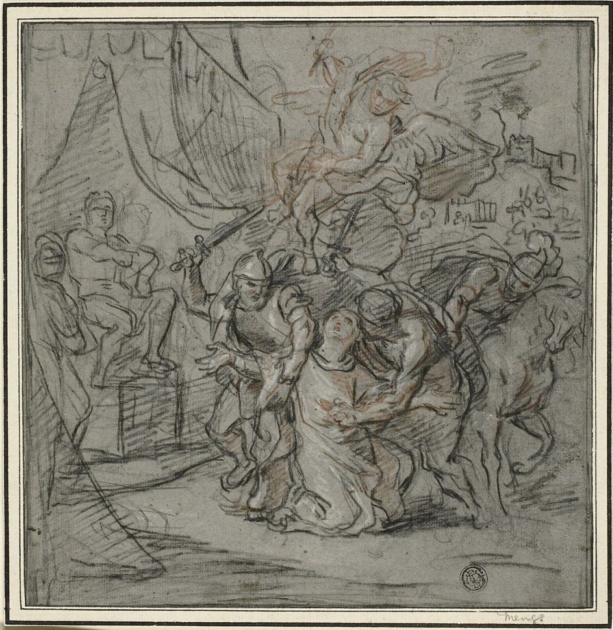 Martirio di un santo da Antoine Coypel