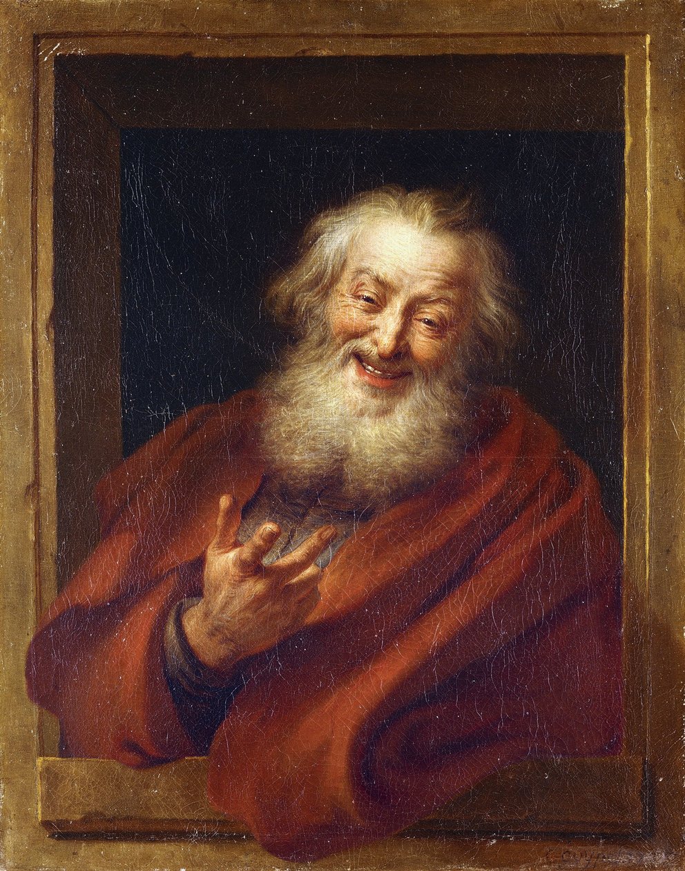 Il Democrito allegro, XVIII secolo da Antoine Coypel