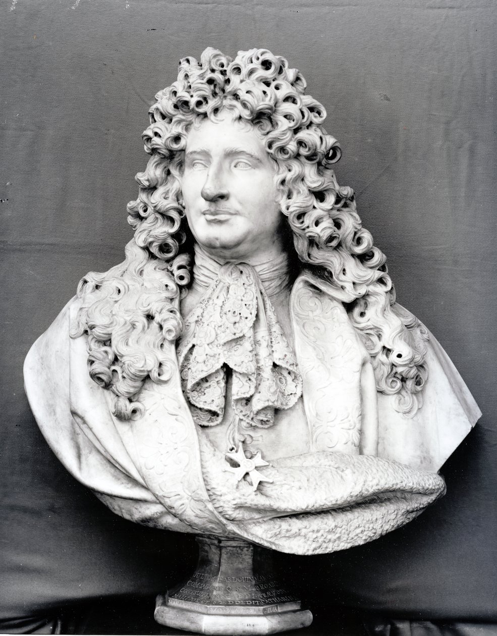 Busto di Jules Hardouin Mansart (1646-1708) 1698 da Antoine Coysevox