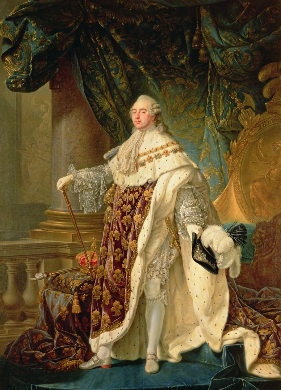 Luigi XVI (1754-93) da Antoine-François Callet