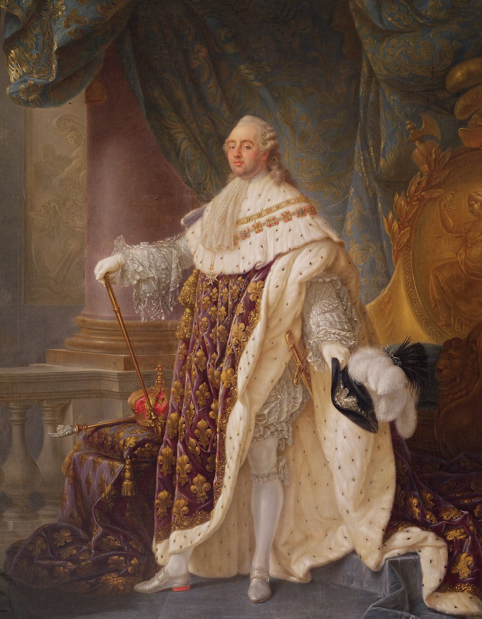 Luigi XVI (1754-93) da Antoine François Callet