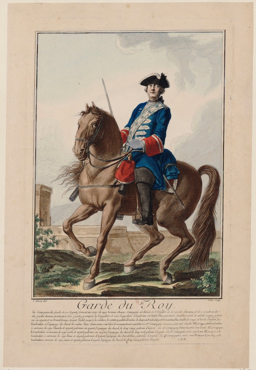 Guardia del re da Antoine Jean De Fehrt