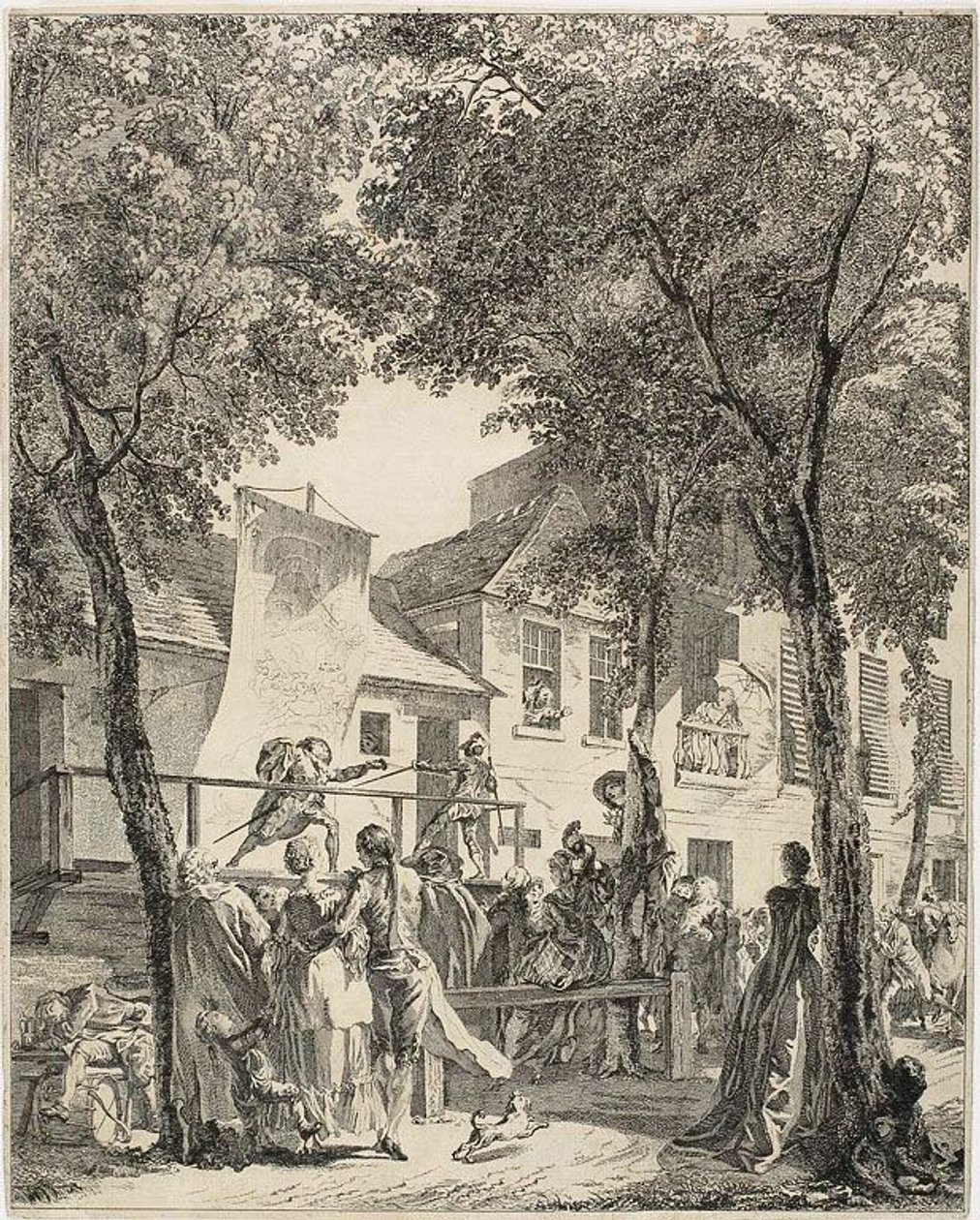 La sfilata sul Boulevard da Antoine Jean Duclos