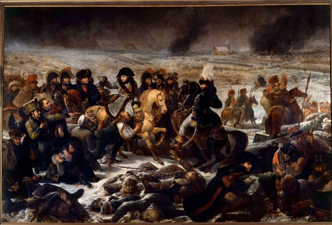 Campagna di Prussia e Polonia (1806-1807): Napoleone I sul campo di battaglia di Eylau 9/02/1807 da Antoine Jean Gros