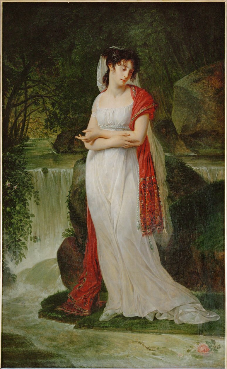 Christine Boyer, prima moglie di Luciano Bonaparte ... da Antoine Jean Gros
