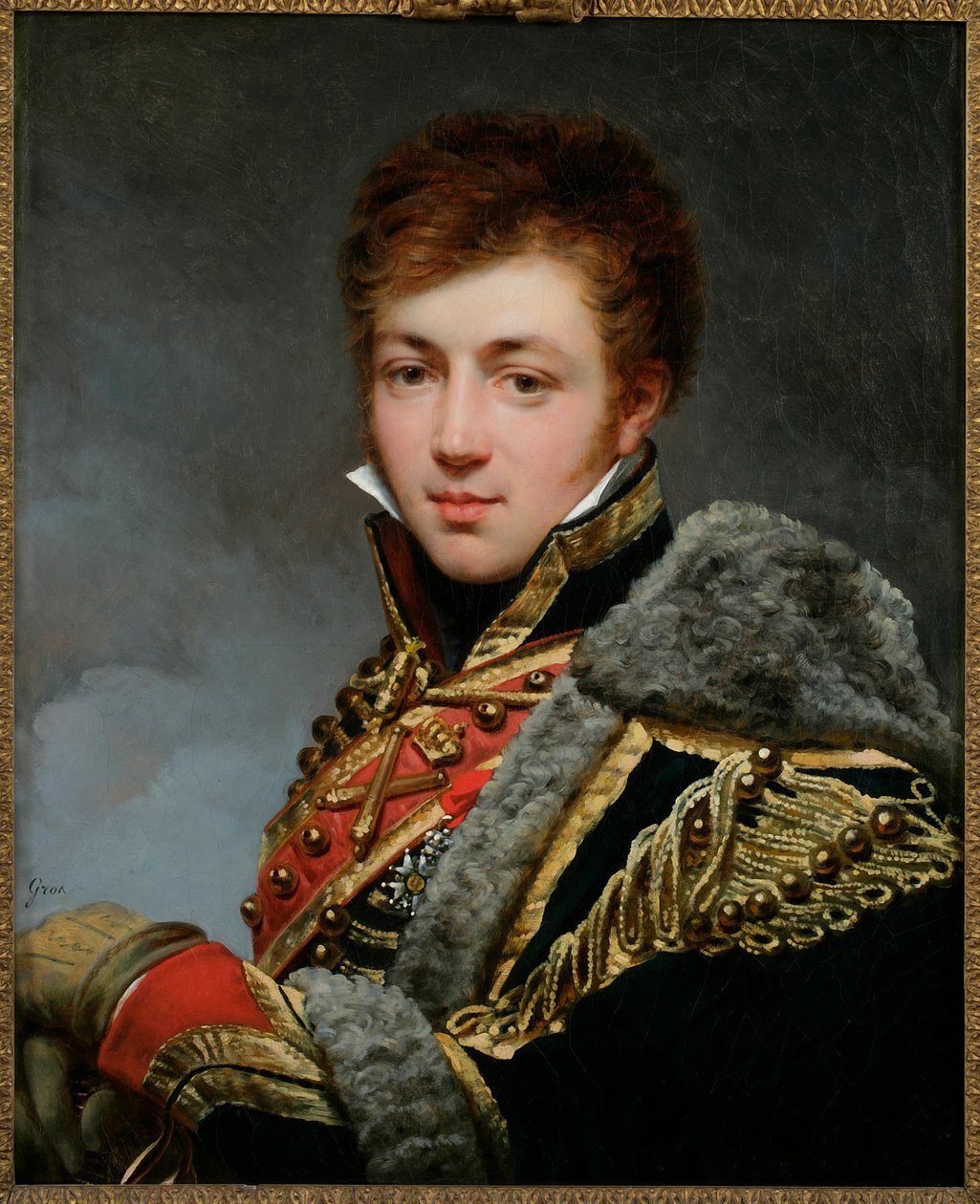 Francese: Ritratto del conte Honoré de La Riboisière (1788-1868) da Antoine Jean Gros
