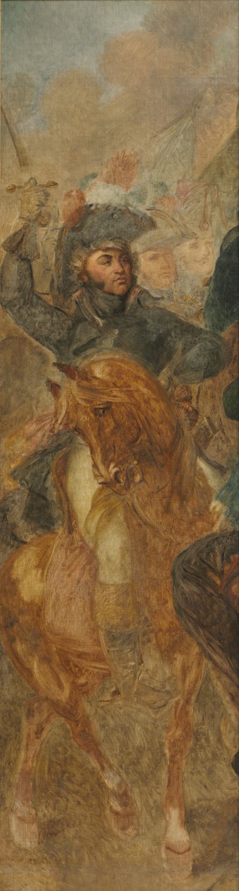 Generale Jean-Baptiste Kléber (Schizzo per "La battaglia delle piramidi") da Antoine Jean Gros