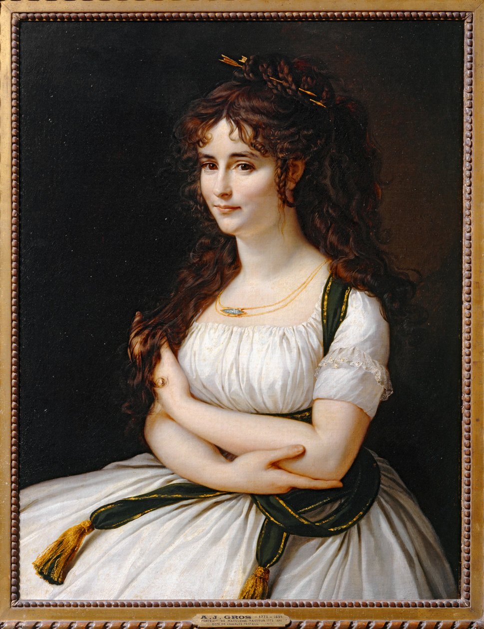 Madame Pasteur, nata Madeleine Alexandre ... da Antoine Jean Gros