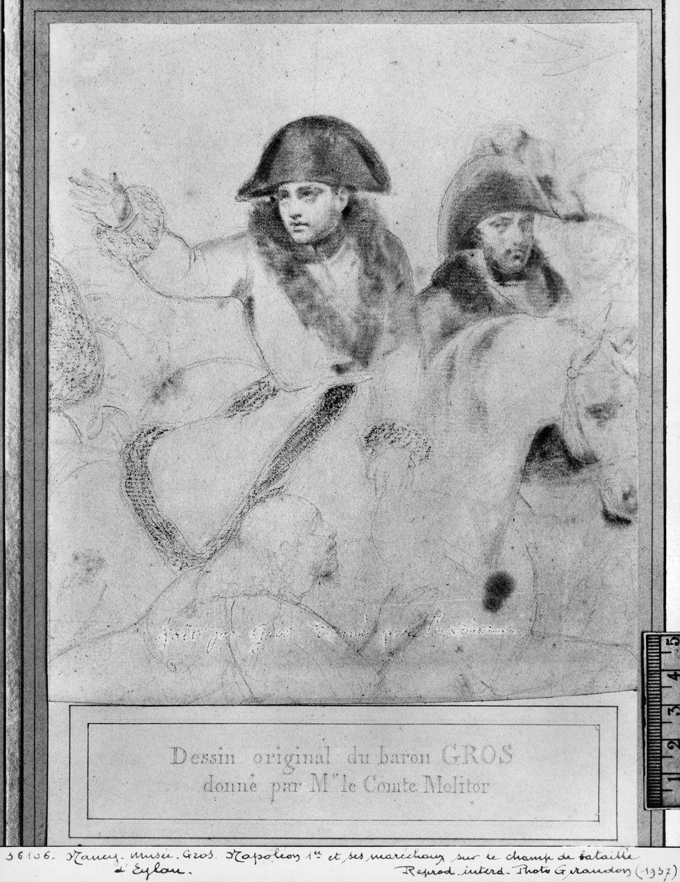 Napoleone sul campo di battaglia di Eylau, c.1807-08 da Antoine-Jean Gros