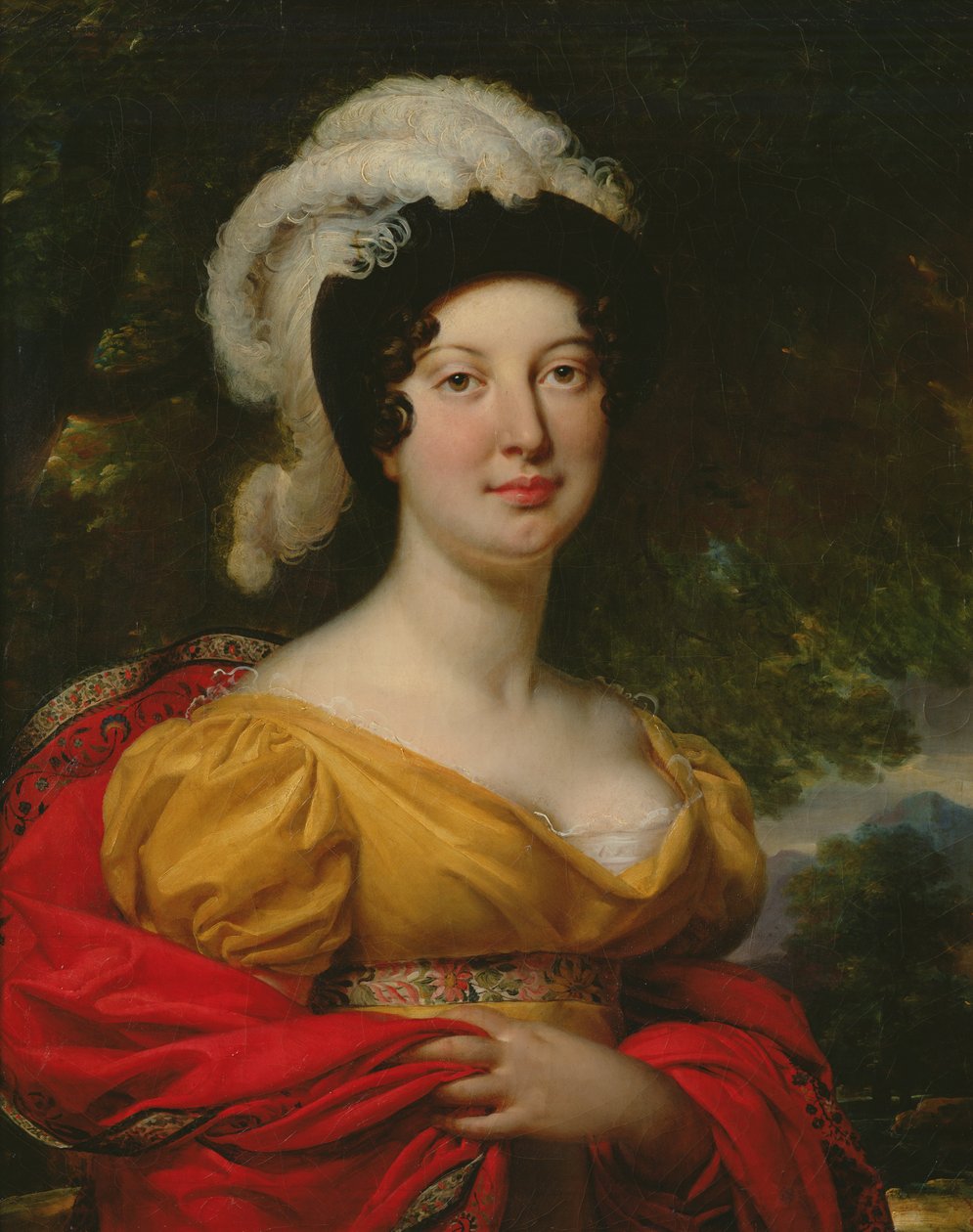 Ritratto della moglie del Maresciallo Lannes da Antoine Jean Gros