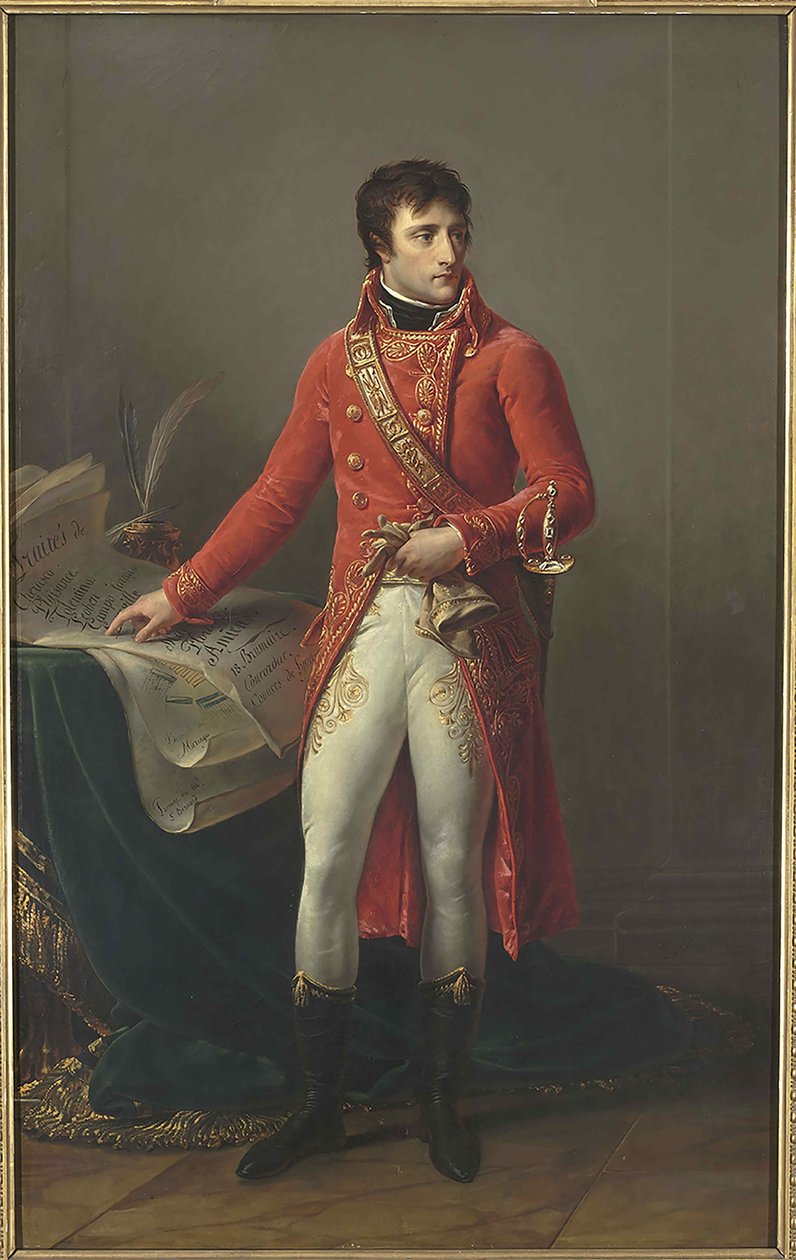 Napoleone Bonaparte come Primo Console di Francia, 1803 da Antoine Jean Gros Baron