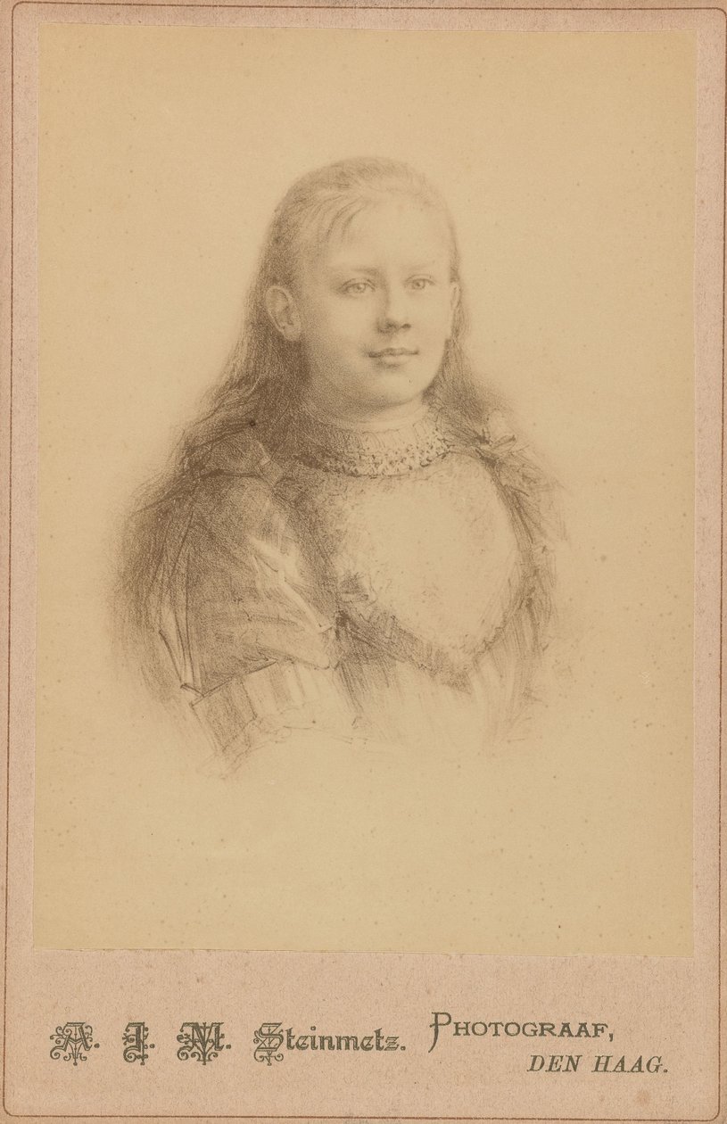 Sua Maestà la Regina Guglielmina da Antoine Johan Marinus Steinmetz