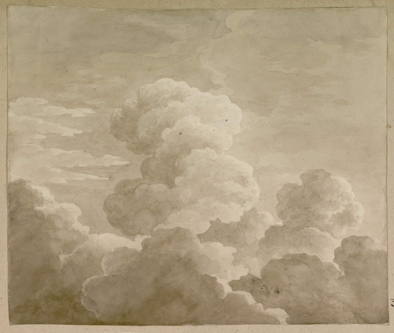 Studio delle nuvole, 1815 da Antoine Laurent Castellan