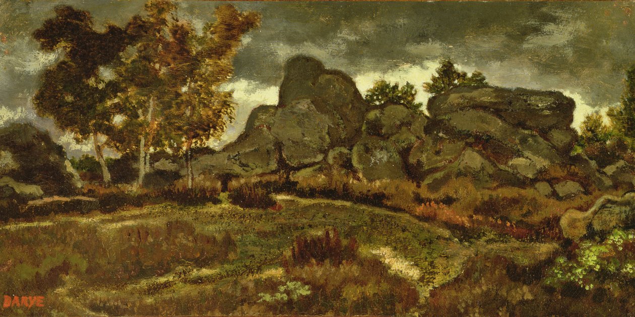 Foresta a Fontainebleau da Antoine Louis Barye