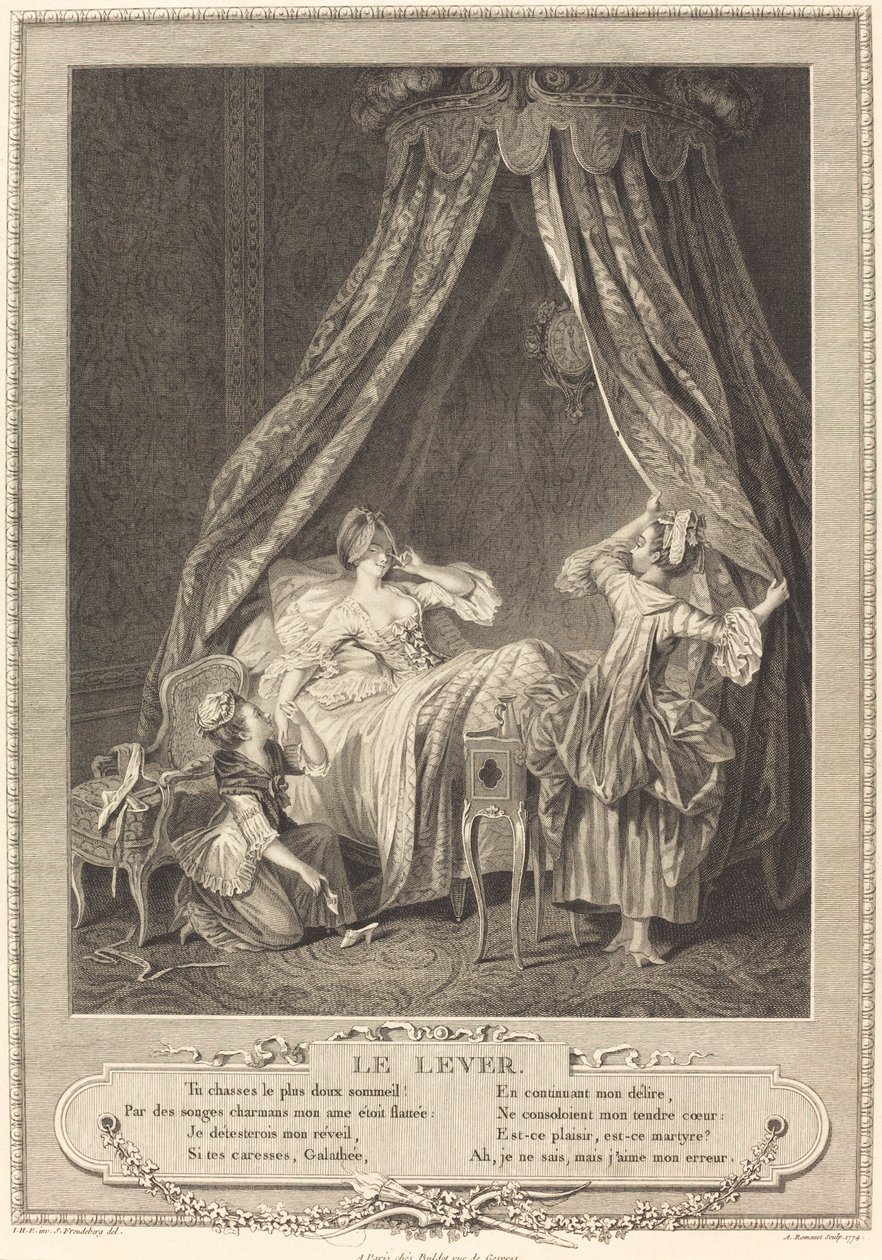 Il risveglio da Antoine Louis Romanet after Sigmund Freudenberger