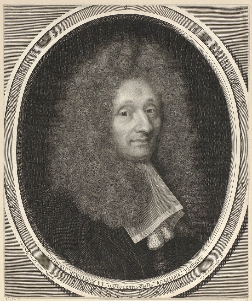 Francese: Ritratto di Jérôme Bignon da Antoine Masson