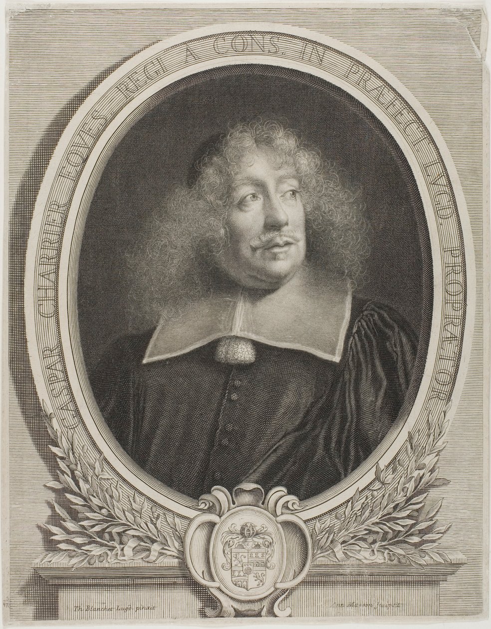 Gaspar Charrier, Segretario del Re da Antoine Masson