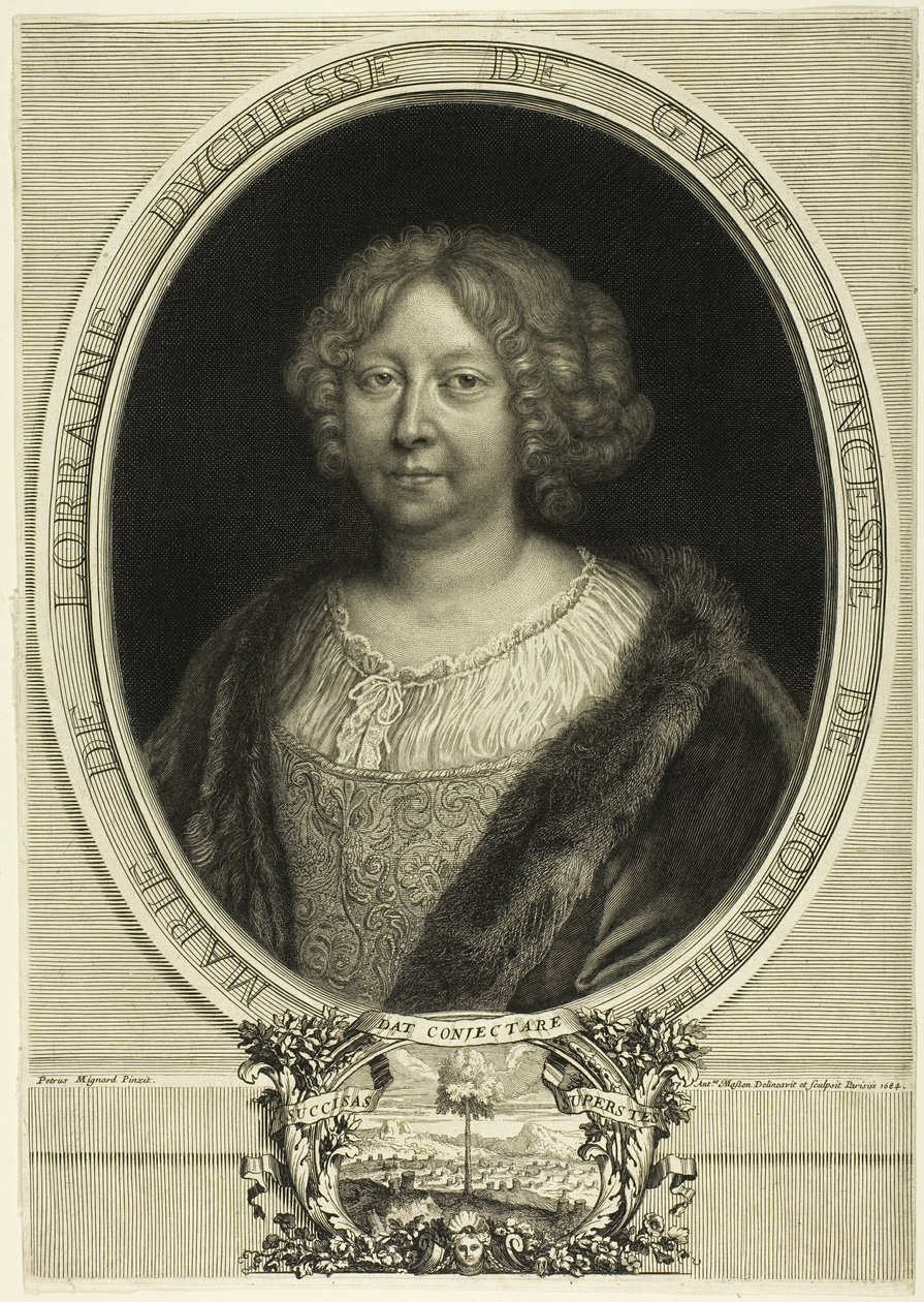 Marie de Lorraine, Duchessa di Guisa, Principessa di Joinville da Antoine Masson
