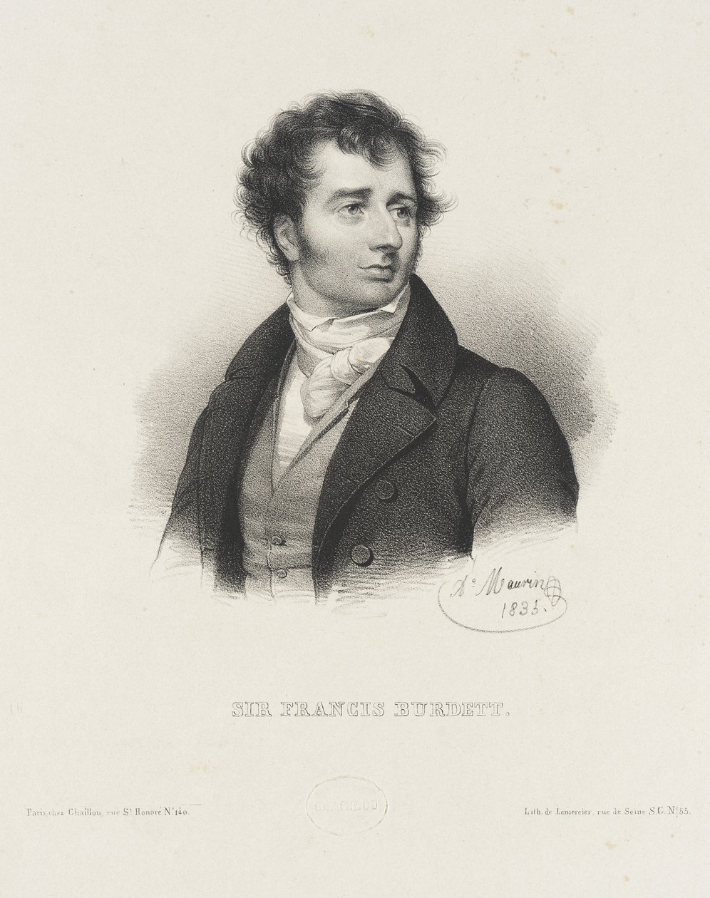 Sir Francis Burdett da Antoine Maurin