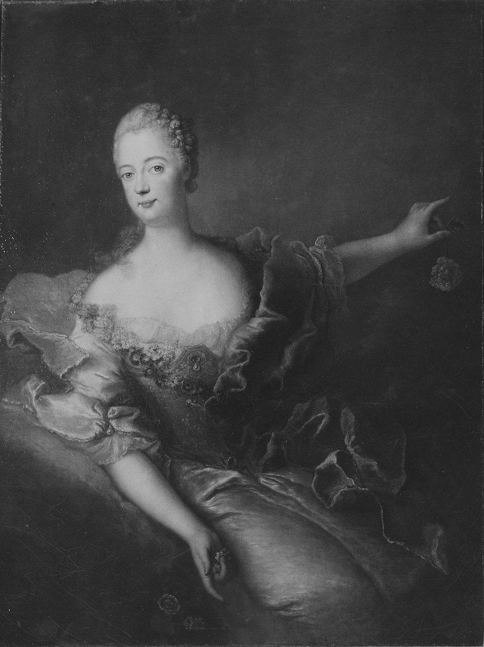 Anna Luisa Elisabetta, 1738-1820, principessa di Brandeburgo-Schwedt, principessa di Prussia da Antoine Pesne