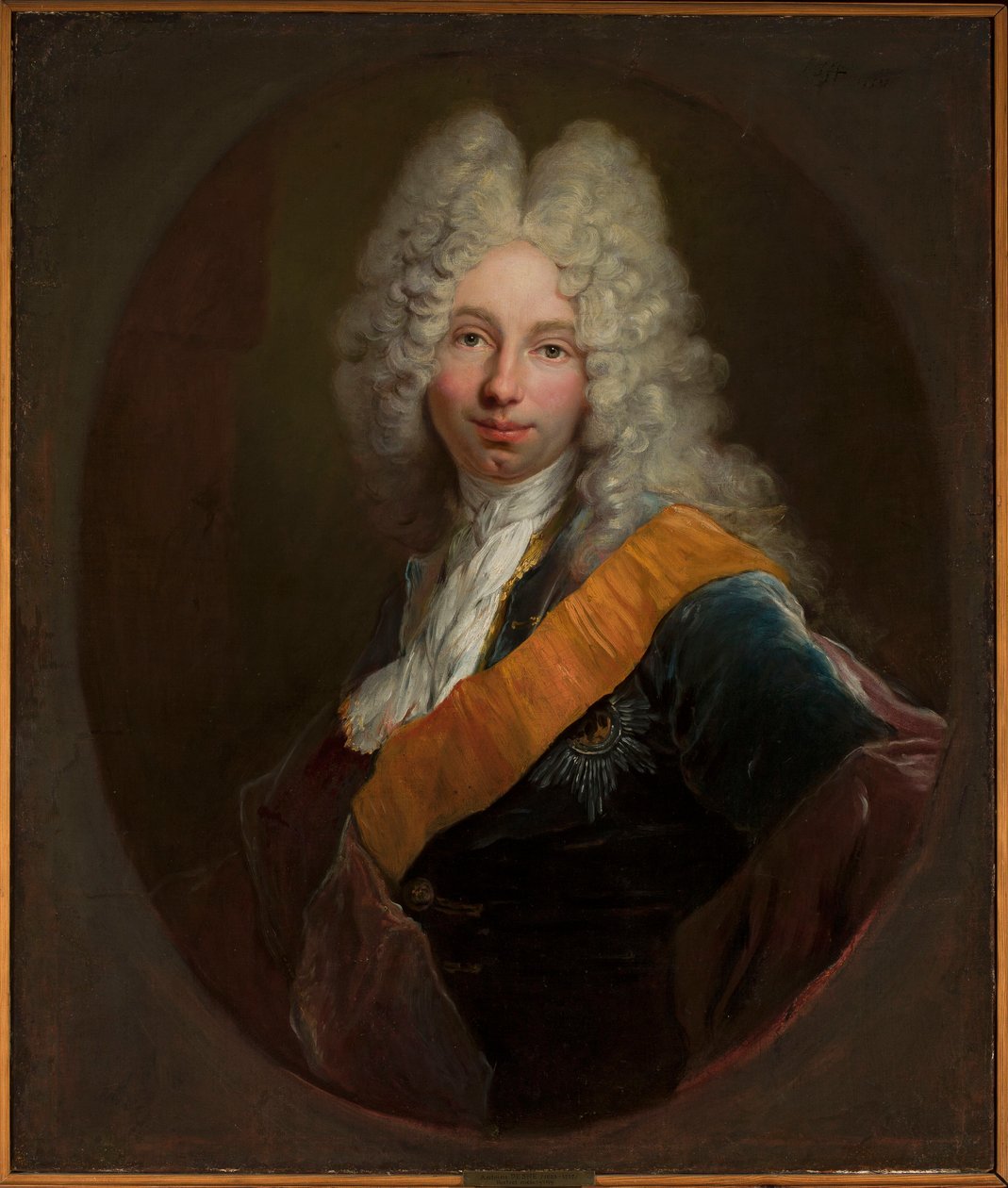 Friedrich Wilhelm Kettler (1692-1711) (Ritratto di un uomo con parrucca e l