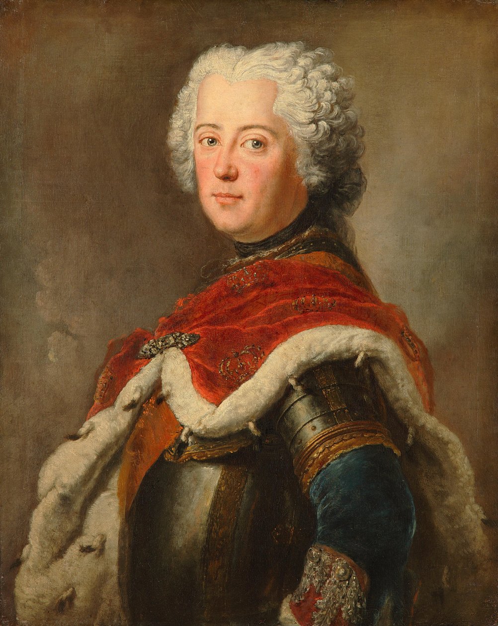 Federico il Grande come principe ereditario da Antoine Pesne
