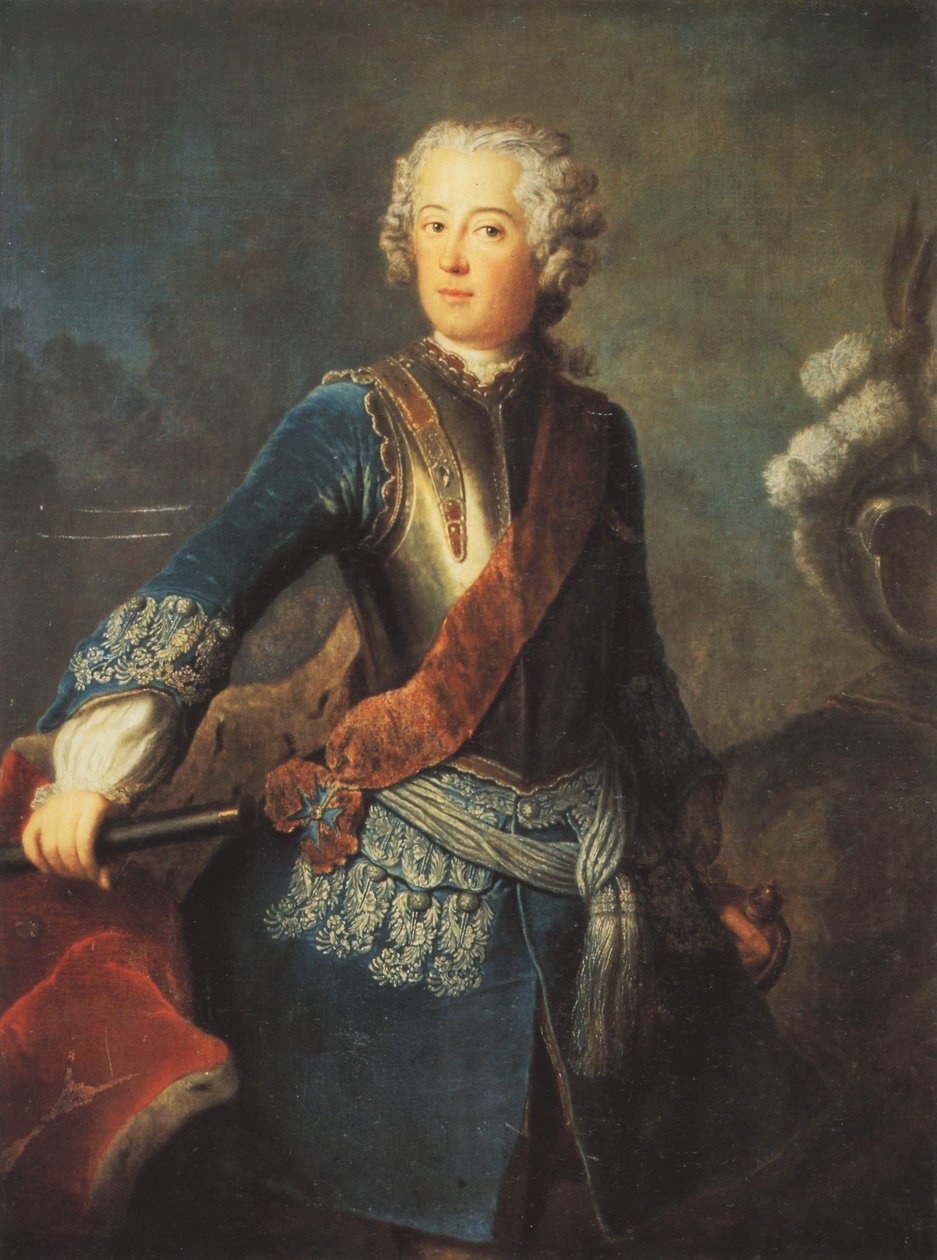 Tedesco: Principe ereditario Federico di Prussia da Antoine Pesne