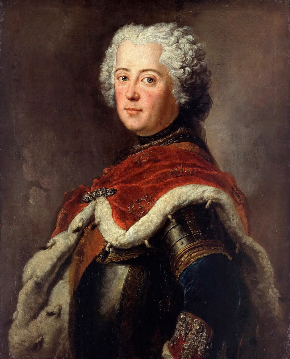 Ritratto di Federico II di Prussia da Antoine Pesne