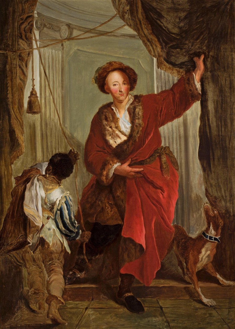 Ritratto di Friedrich Ernst von Knyphausen (1678-1731) da Antoine Pesne
