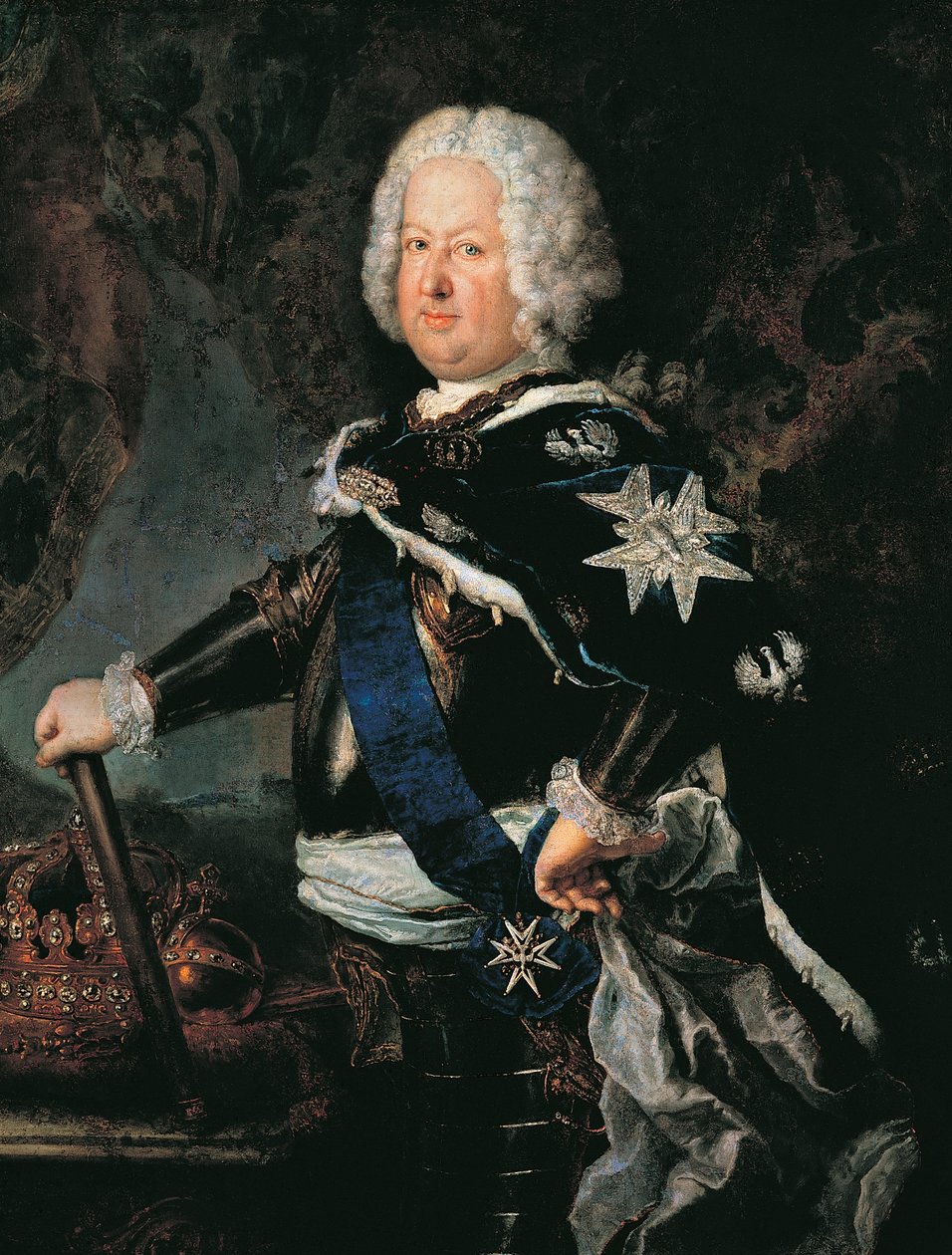 Ritratto di Stanislao I Leszczyński (Leopoli) da Antoine Pesne