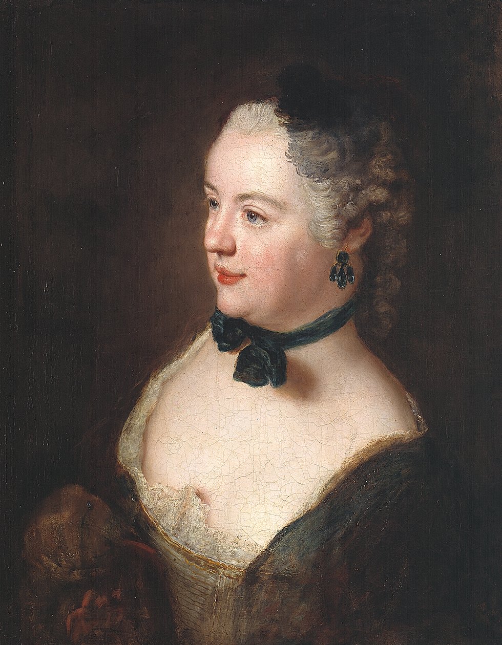 Ritratto di una giovane donna da Antoine Pesne