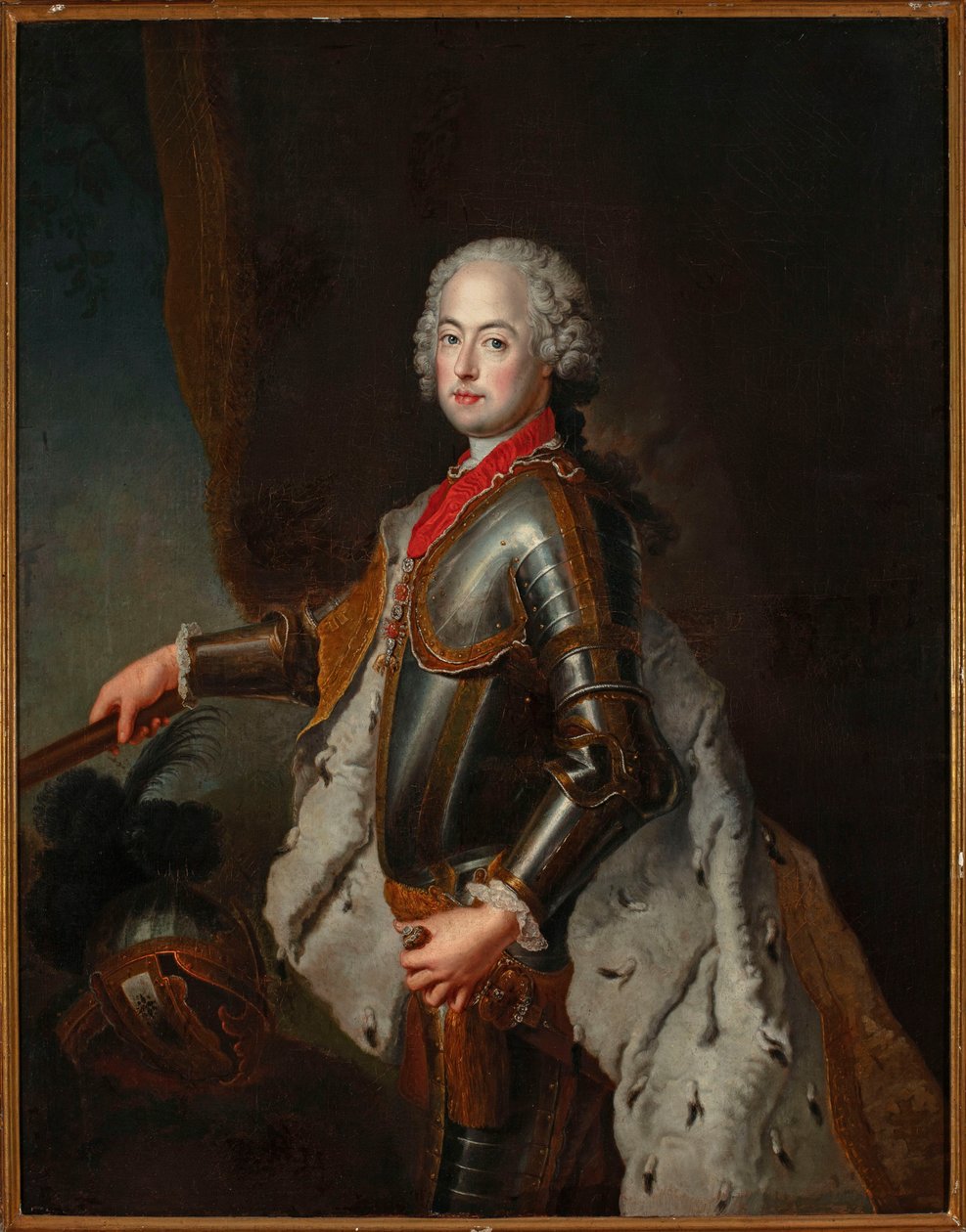 Ritratto di Carlo Alessandro di Lorena (1712-1780) da Antoine Pesne
