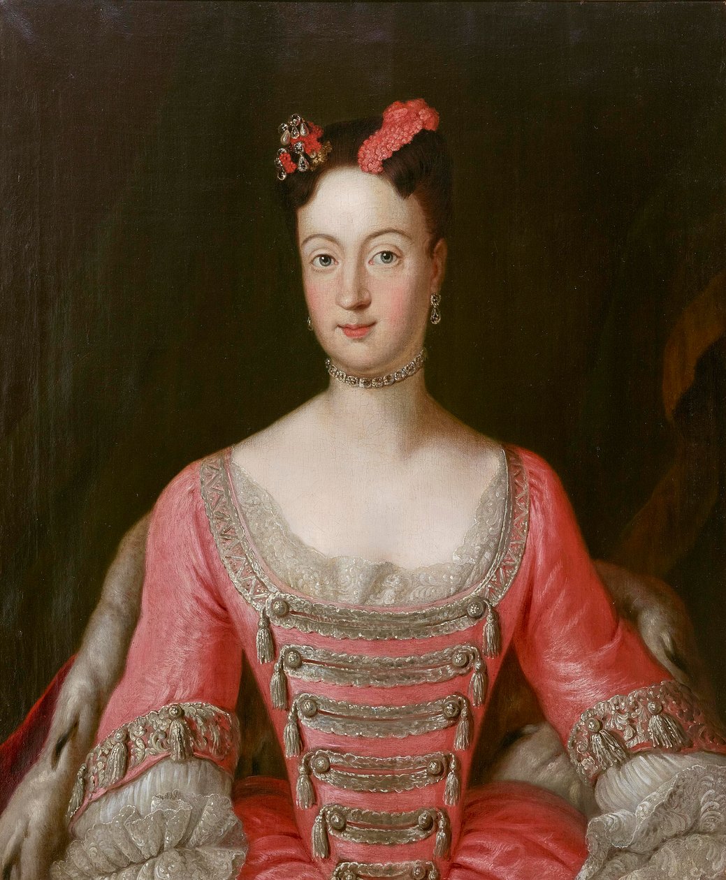 Principessa Wilhelmine di Prussia, Margravia di Brandeburgo-Bayreuth da Antoine Pesne