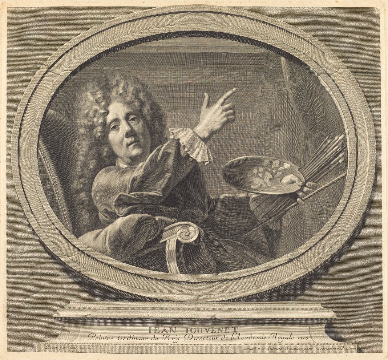 Jean Jouvenet da Antoine Trouvain after Jean Baptiste Jouvenet