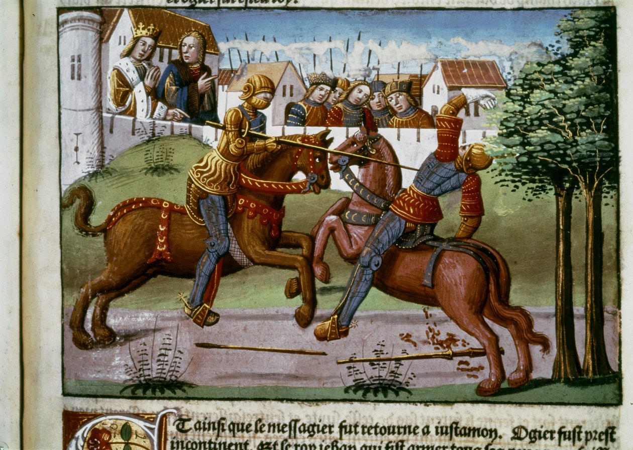 CAVALIERI: Torneo tra cavalieri da Antoine Verard
