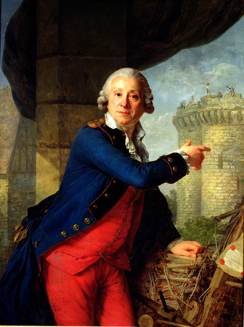 Jean-Henri (1725-1805) Cavaliere di Latude da Antoine Vestier
