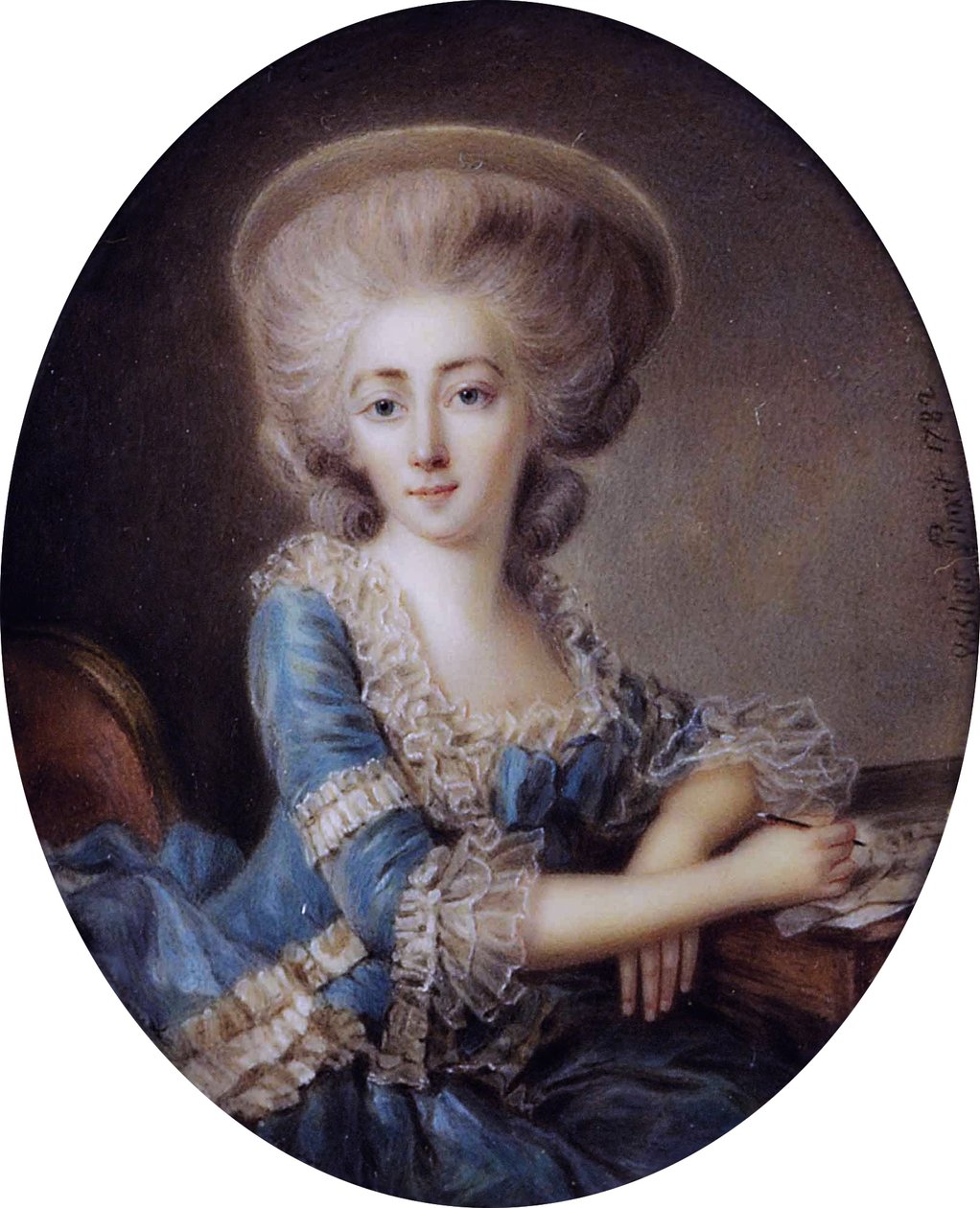 Madame de Montesson (1738-1806), di Antoine Vestier (1740-1824) da Antoine Vestier