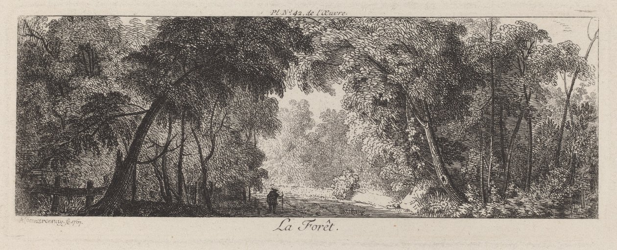 La foresta da Antoine de Marcenay de Ghuy