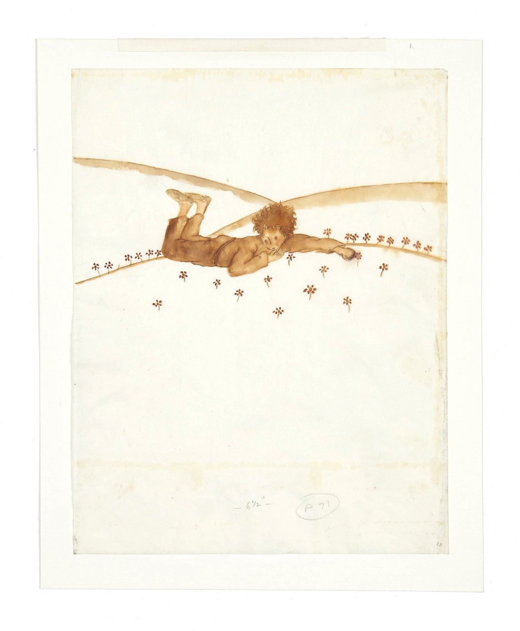Illustrazione per la novella Il Piccolo Principe da Antoine de Saint Exupéry