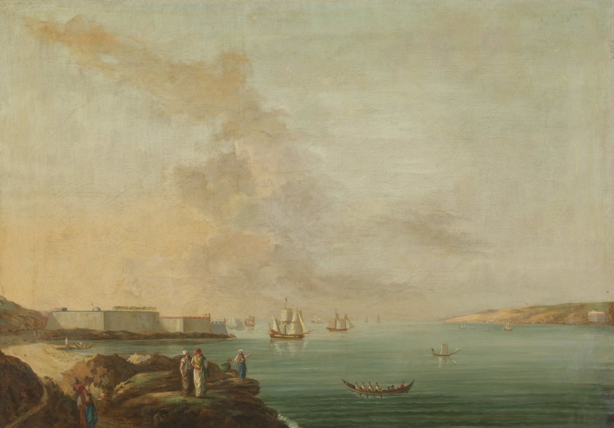 Veduta dei Dardanelli da Antoine van der Steen