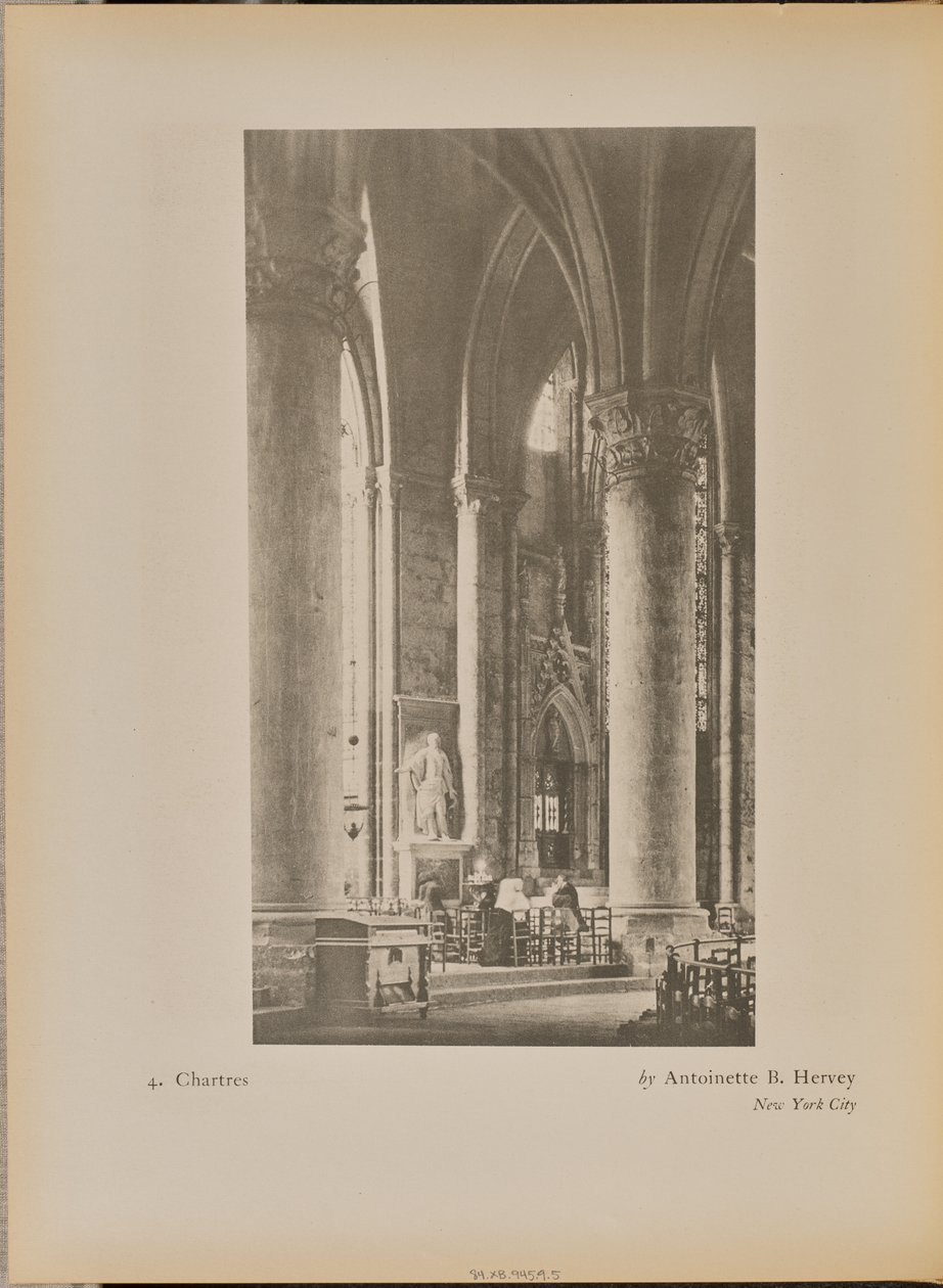 Chartres da Antoinette B. Hervey