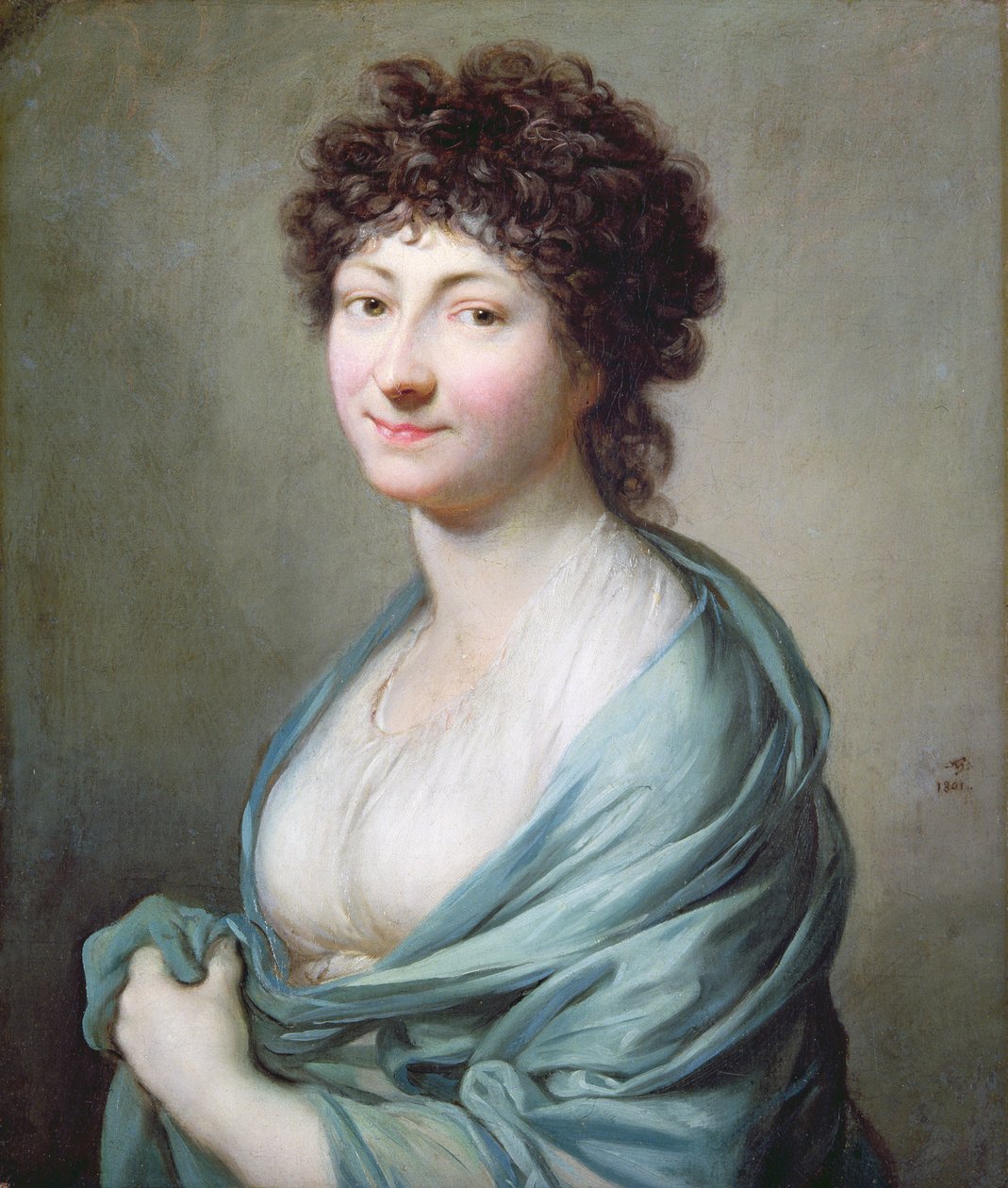 La figlia: Ritratto di Caroline Susanne Graff (nata nel 1781), 1801 da Anton Graff