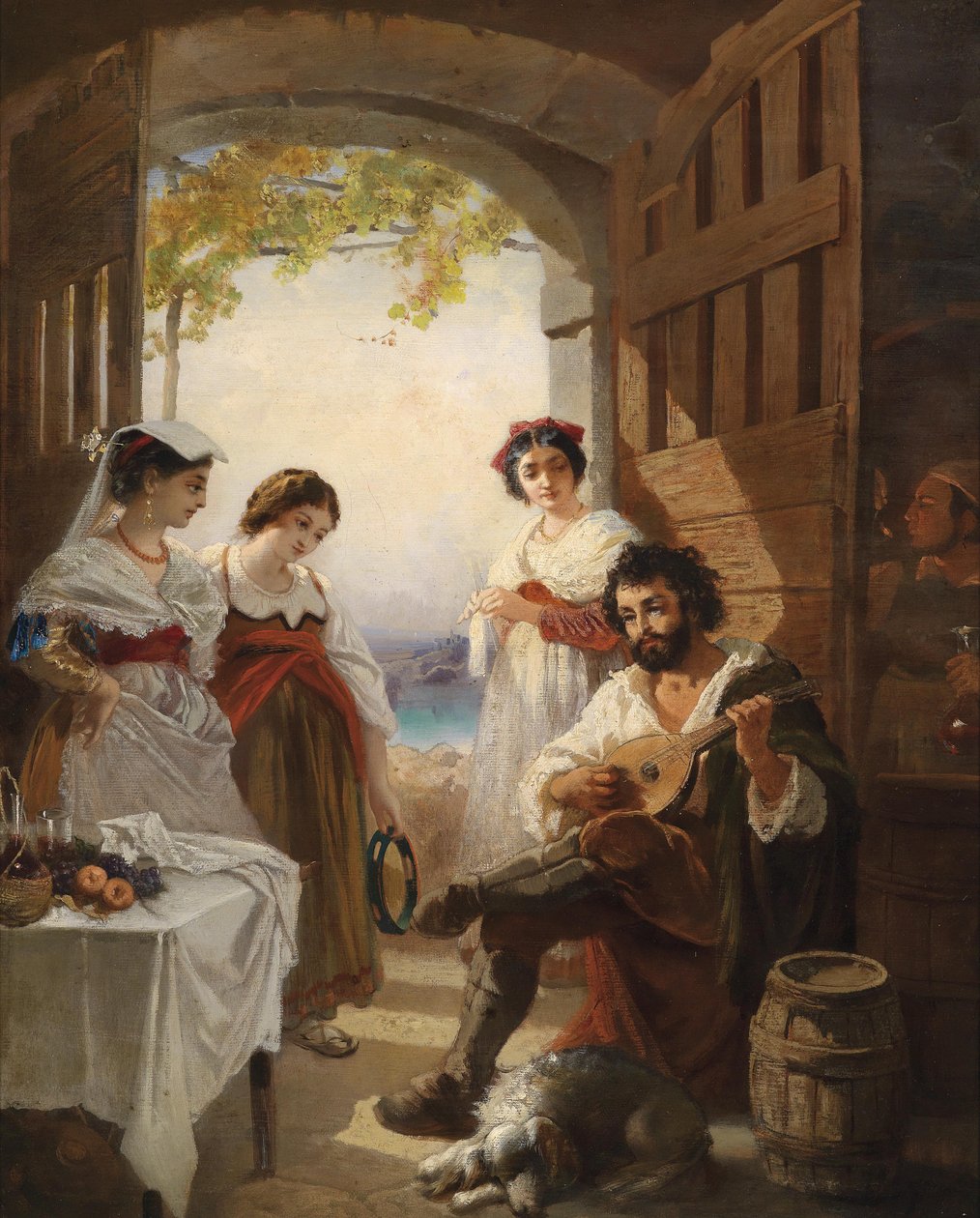 Osteria napoletana da Anton Romako