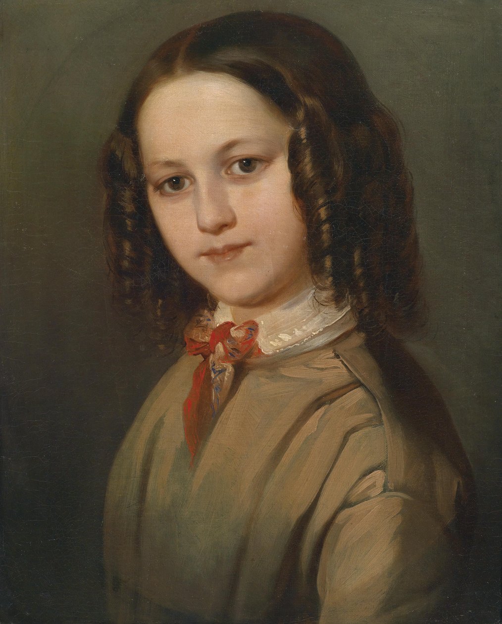 Ritratto di Melanie Deinhardstein da Anton Romako