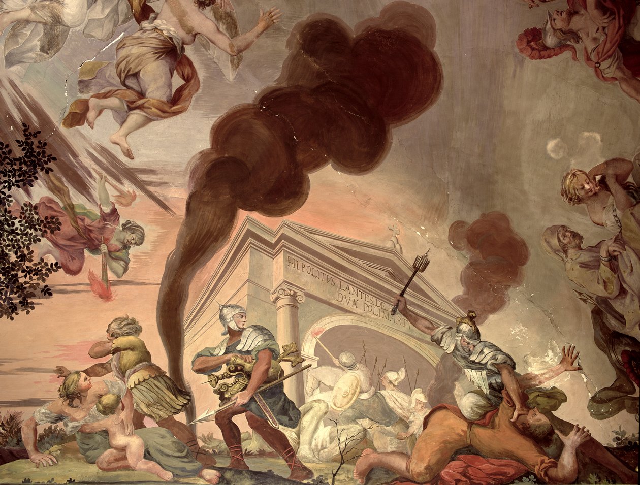 Il trionfo della pace sulla guerra (dettaglio) da Anton Agelo Bonifazi