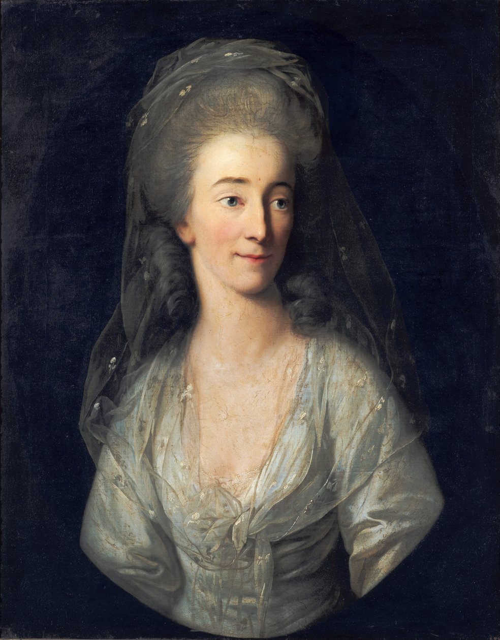 Ritratto di Johanna Isabella von Broizem da Anton Graff