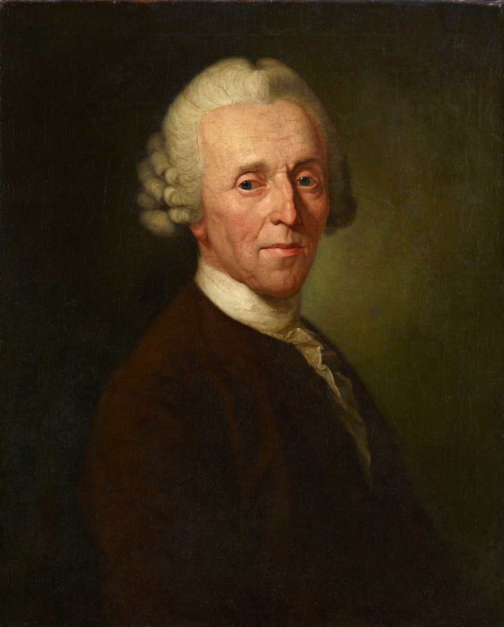 Ritratto del poeta Christian Fürchtegott Gellert da Anton Graff