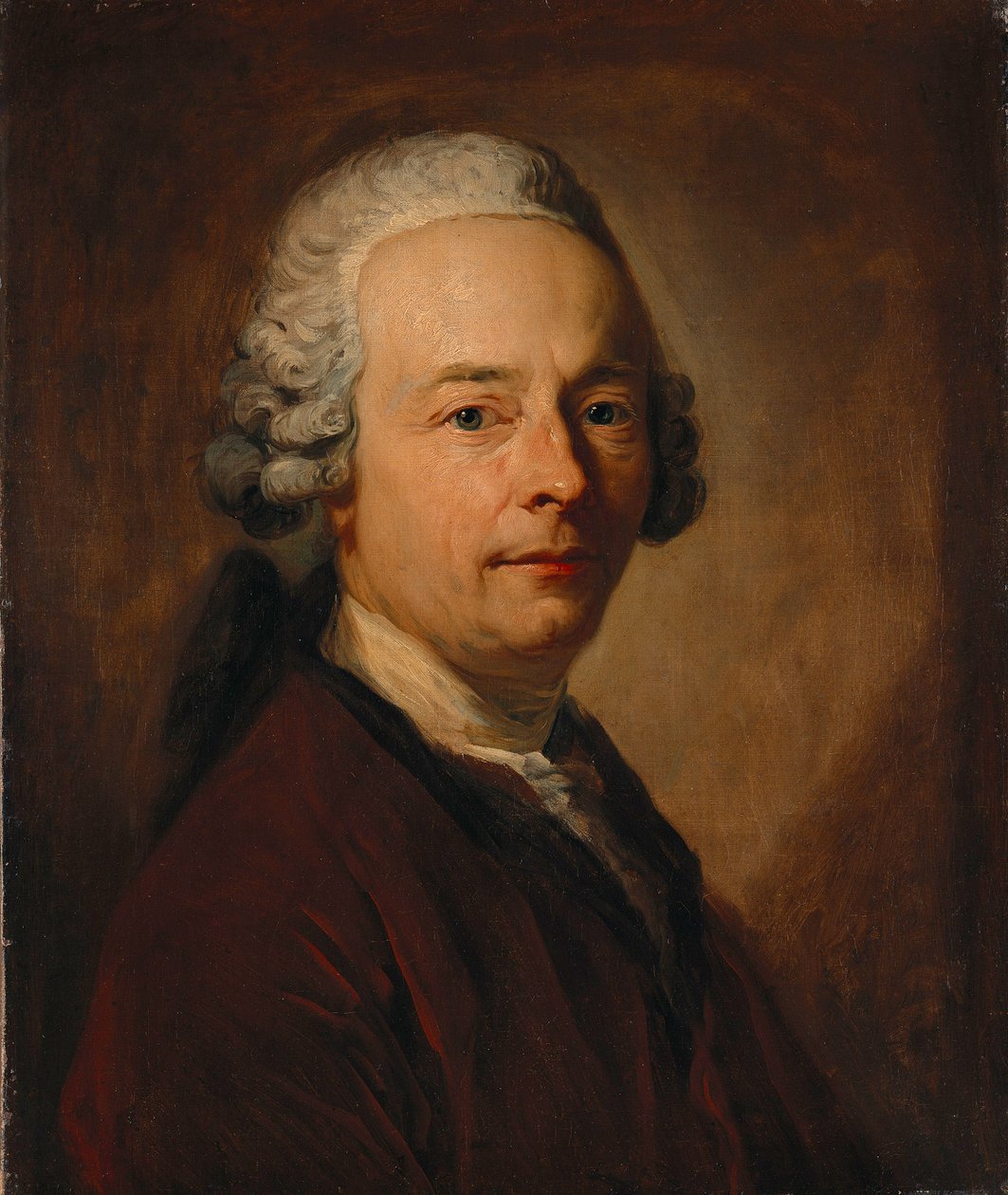 Ritratto del poeta Karl Wilhelm Ramler da Anton Graff