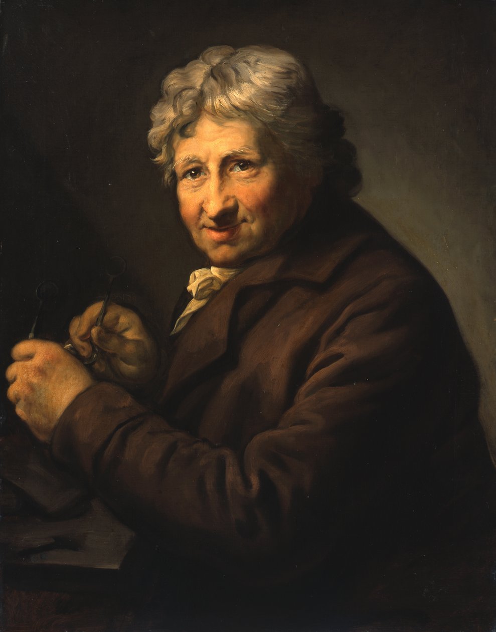 Daniel Nikolaus Chodowiecki (1726-1801). Morto nel 1800/1801 da Anton Graff