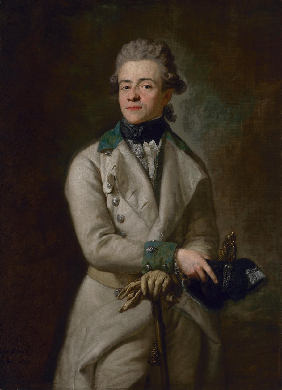 Heinrich XIII, conte di Reuss da Anton Graff